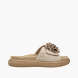 Rieker Damen Pantoletten Beige 136396 1