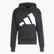 adidas Essentials Big Logo French Terry Hoodie Schwarz 142649 1