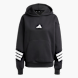 adidas Future Icons 3-Streifen Hoodie Schwarz 132448 1