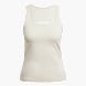 adidas Essentials Linear Slim Cotton Tanktop Beige 132557 1