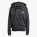 adidas Essentials Linear French Terry Kapuzenjacke Schwarz 142739 1