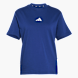 adidas Essentials 3-Streifen Cotton T-Shirt Blau 156472 1