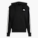 adidas Essentials 3-Streifen French Terry Kapuzenjacke Schwarz 132451 1