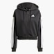 adidas Essentials 3-Streifen French Terry Kapuzenjacke Schwarz 142753 1