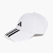 adidas 3-Streifen New Logo Baseball Kappe Weiß 142667 1