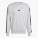 adidas Essentials 3-Streifen French Terry Sweatshirt Grau 142643 1