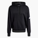 adidas Essentials Loose-Fit 3-Streifen Logo French Terry Hoodie Schwarz 142491 1