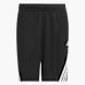 adidas Legends 3-Streifen Basketball Shorts Schwarz 132179 1