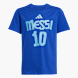 adidas Messi Name and Number Graphic Kids T-Shirt Blau 142540 1