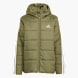 adidas Essentials 3-Streifen gefütterte Kinderjacke Grün 142224 1