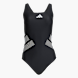 adidas Logo C-Back Badeanzug Schwarz 132000 1