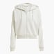 adidas Essentials 3-Streifen French Terry Kapuzenjacke Beige 156468 1