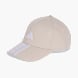 adidas 3-Streifen New Logo Baseball Kappe Beige 142670 1