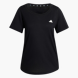 adidas Workout Essentials T-Shirt mit tiefem Ausschnitt Schwarz 156031 1