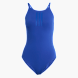 adidas 3-STREIFEN HIGH NECK 2-WAY STRAPS PEACHSOFT BADEANZUG Blau 156169 1