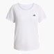 adidas Workout Essentials T-Shirt mit tiefem Ausschnitt Weiß 156032 1