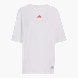 adidas MINI EMBROIDERY OVERSIZED GRAPHIC T-SHIRT Weiß 156929 1