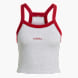 adidas Seasonal Essentials Colorpop Tanktop mit aufgestickter Grafik Grau 156082 1