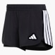 adidas Pacer Workout Woven 2in1 Shorts Schwarz 156945 1