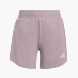 adidas Pacer Essentials Knit High-Rise Shorts Lila 156336 1