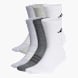 adidas CUSHIONED CREW SOCKEN 6ER-PACK Weiß 156910 1