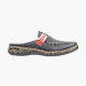 Rieker Damen Clogs Blau 137110 1