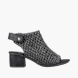 Rieker Damen Sandaletten Schwarz 137315 1
