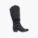 Rieker Damen Hochschaftstiefel Schwarz 137487 1