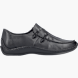 Rieker Damen Slipper Schwarz 141757 1