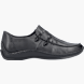 Rieker Damen Slipper Schwarz 136051 1