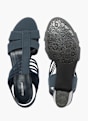 Graceland Högklackad sandal Blå 21344 3