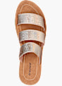 Graceland Chinelo com palmilha alta Ouro rosa 190 2