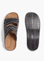Memphis One Footbed sandal Black 80226 3