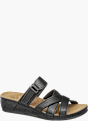 Easy Street Papuc jos Negru 19421 1