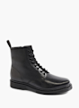 AM SHOE Čizme na pertlanje Crna 48896 7