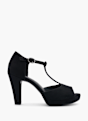 Graceland Spangenpumps Schwarz 13483 1