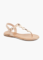 Graceland Toe post sandal Beige 37369 6