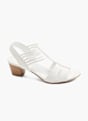 Graceland Sandalo con tacco Bianco 18339 6
