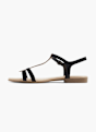 Graceland Sandale Noir 23177 2