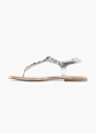 Graceland Toe post sandal Silver 2231 2
