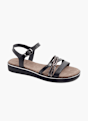 Graceland Sandal Sort 4997 6