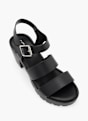 Catwalk Sandale cu toc Negru 3126 2