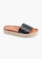 Graceland Sandalia acolchada Negro 2237 6