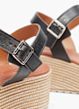 5th Avenue Sandalias de tacón Negro 20168 5