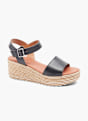 5th Avenue Sandalias de tacón Negro 20168 6