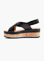 5th Avenue Højhælet sandal Sort 21791 2