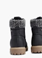 TOM TAILOR Čizme s vezicama Crna 3173 4