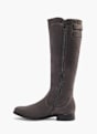 Graceland Knee high boot Grey 100232 2