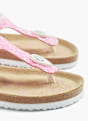 TOM TAILOR Sandal med tå-split Pink 32385 5