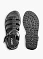Catwalk Sandale s petom Crna 3247 3
